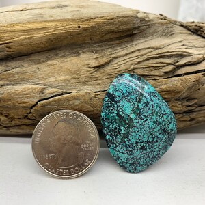 27x36mm Freeform cabs, Natural turquoise cabochons GBS108