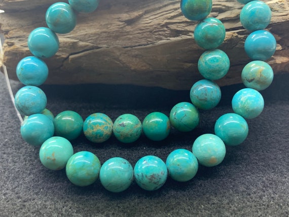 About 10mm Round Nevada turquoise Natural turquoi