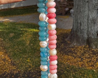Adjustable Gemstone Candy Necklaces
