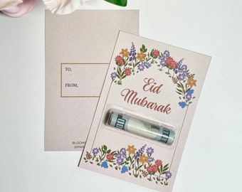 Eid Mubarak Money Card-Eidi Cash Holder-Eid Mubarak Envelopes-Eidi Envelopes-Eid Cards-Set of 5 Eid Mubarak Money holders-Eid gifts-Ramadan