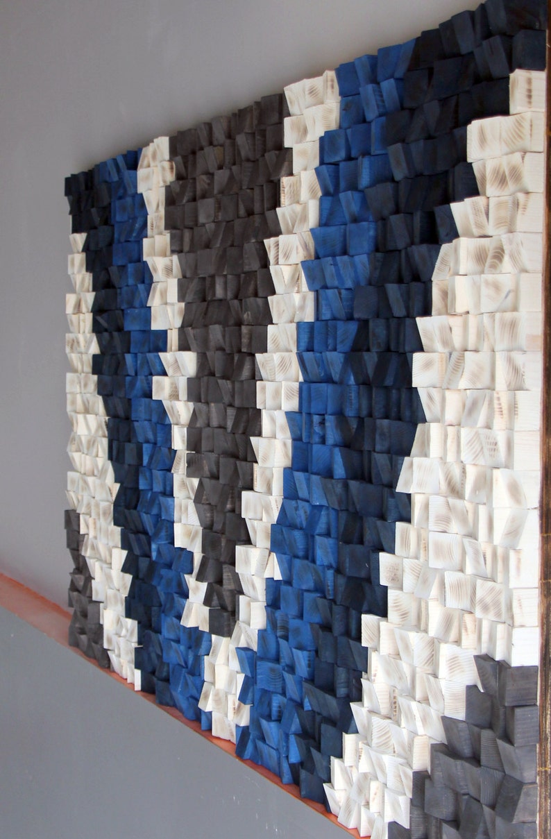 Large 36 X 72 Inch Wood Wall Art, Reclaimed Woodburning Wood Wall Art