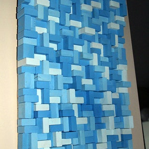 Rustic Wood wall Art, wood wall sculpture, abstract wood art, Modern Wall Art, Wood wall Art, wood mosaic, Reclaimed wood