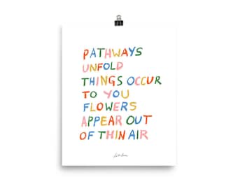 Pathways Unfold - art print