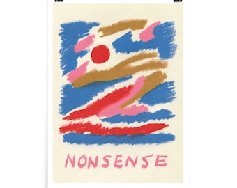 Nonsense - art print