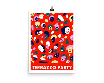 Terrazzo Party - art print