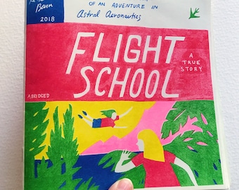 Flight School - zine
