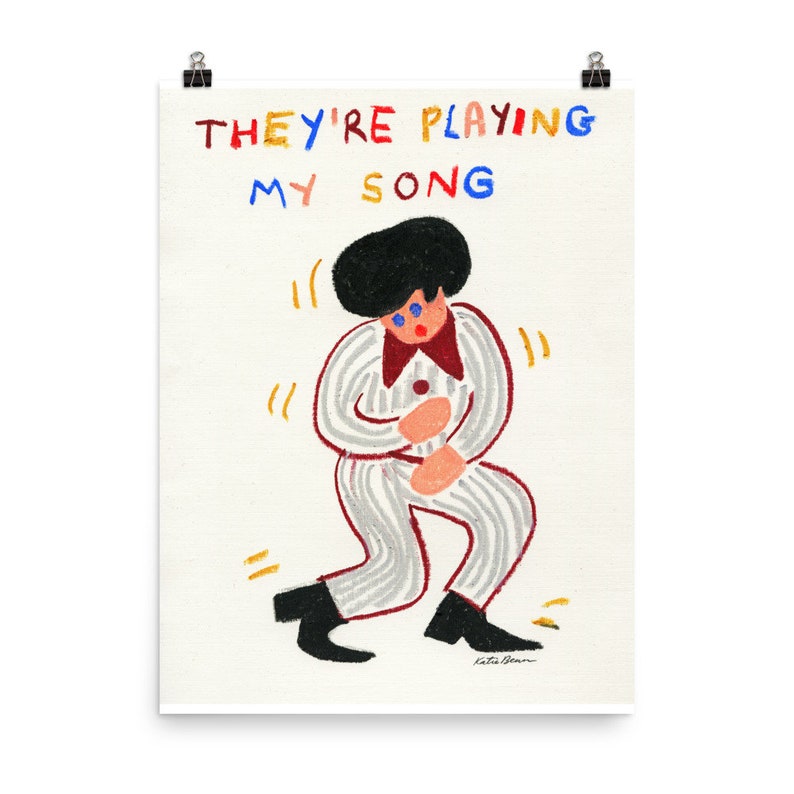They're Playing My Song art print image 2