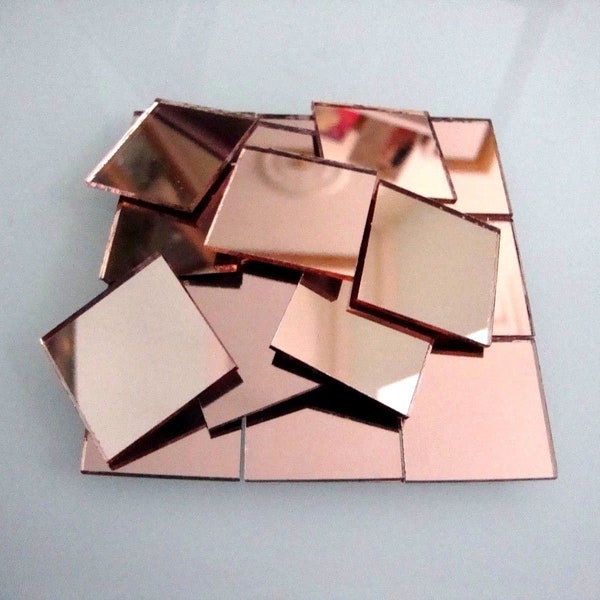 Pink Mosaic Mirror Etsy