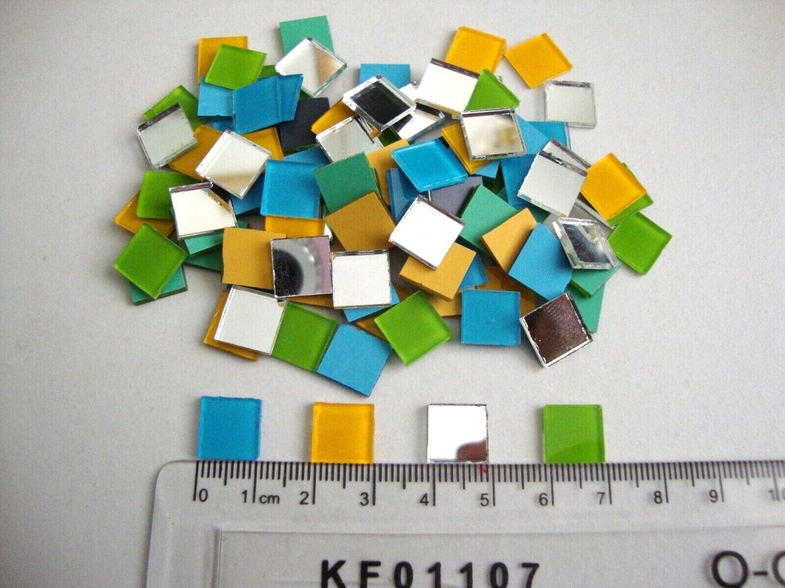 1x1cm Small Glass Square Craft Mirrors Bulk 200 Pieces Mosaic Tiles -  AliExpress