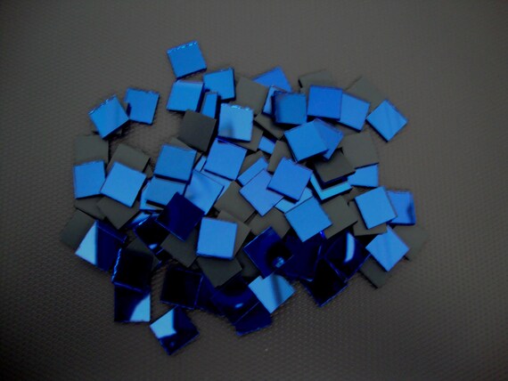 1.6 mm Art&Craft, Offcuts Royal Blue Glass Mirror 300 pieces 