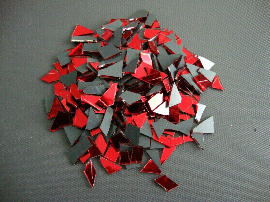 Set 100 Pezzi Di Tessere Mosaico In Vetro Specchiato Rotondo – Piccole Piastrelle Diametro 2x2 Cm Per Artigianato E Decorazioni Fai Da Te - 3