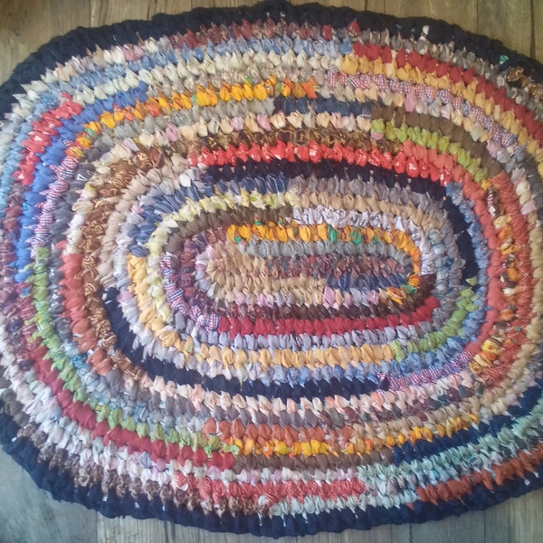 Oval Rag Rug Etsy