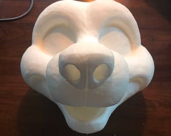 pics Furry Wolf Base Head fursuit head base etsy
