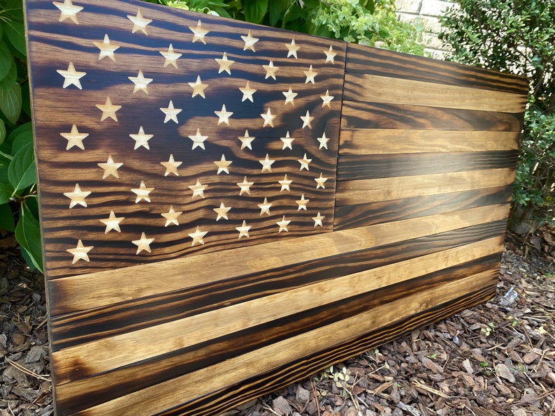 Rustic American Flag, Wooden American Flag, Old Glory, Betsy Ross, Distressed American Flag, Wood Flag, Wood Sign, Wood Art 