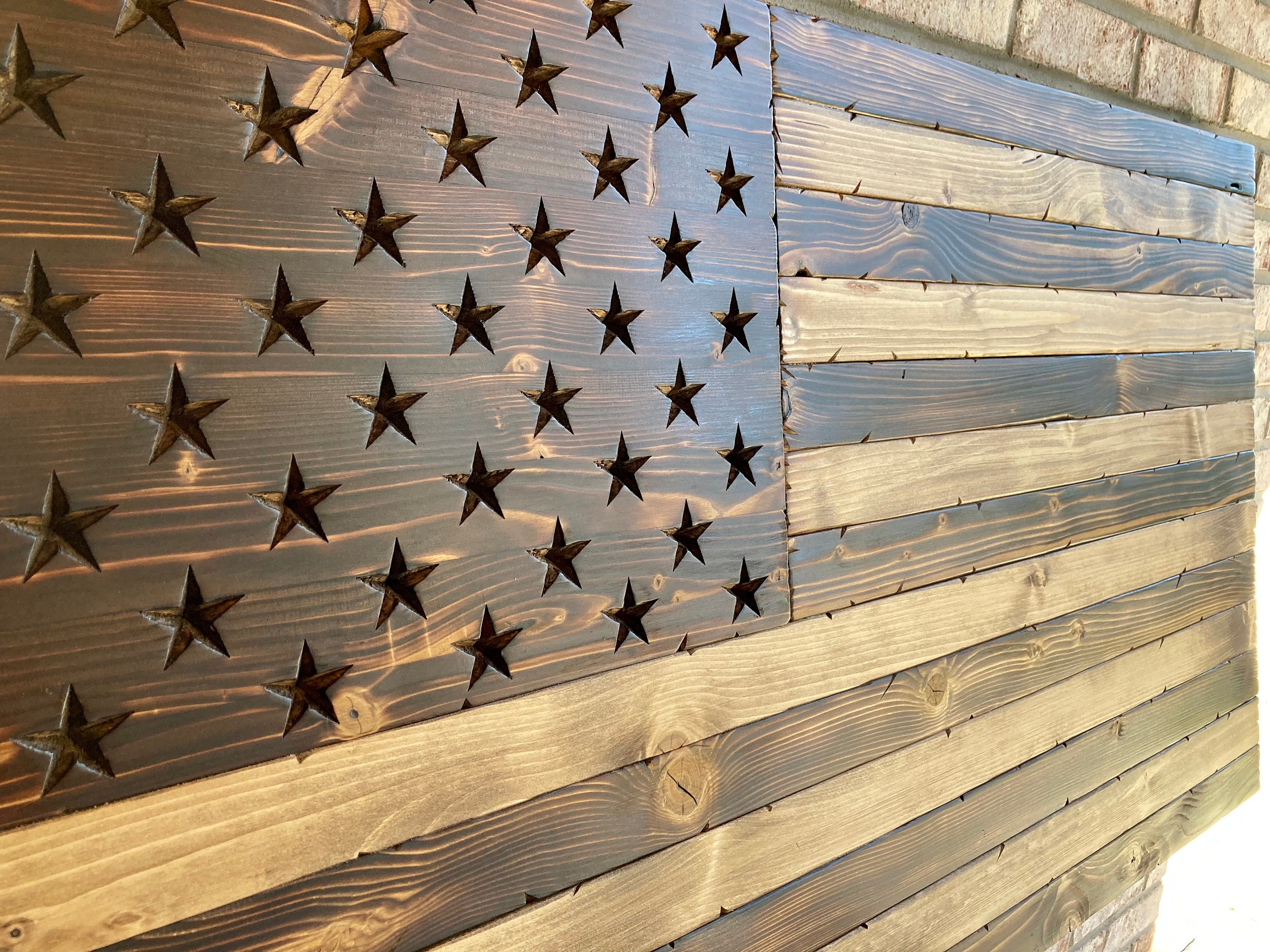 Distressed American Flag Rustic American Flag Betsy Ross - Etsy