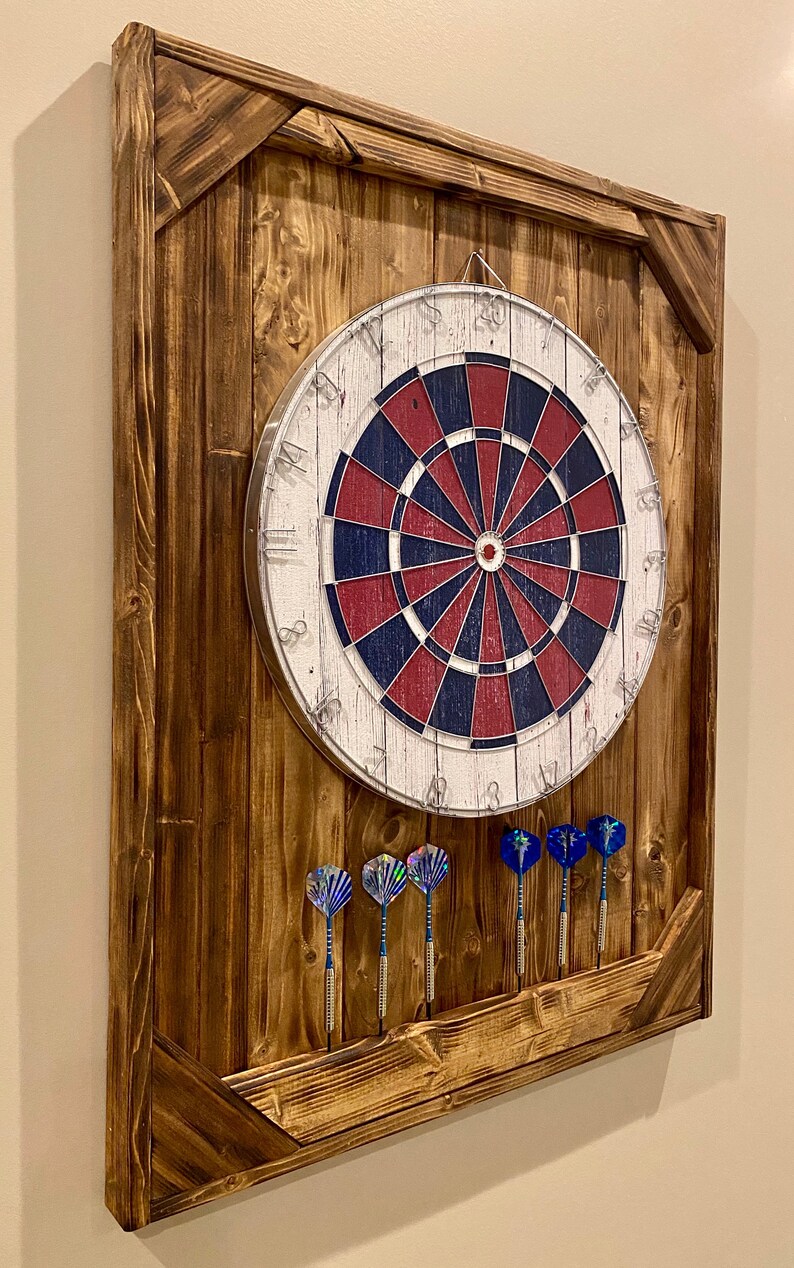 Dart Board Backer Dart Backboard Dart Board Holder Etsy