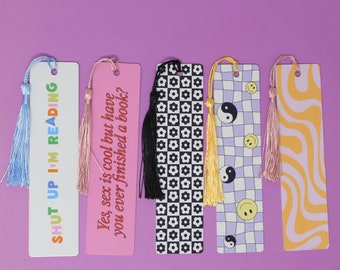 Bookmark | Cute Bookmark | Gift For Book Lover | Tassel Bookmark | Book Club | Female Book Club