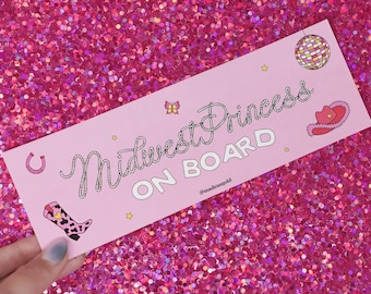 Bumper sticker - Midwest Princess