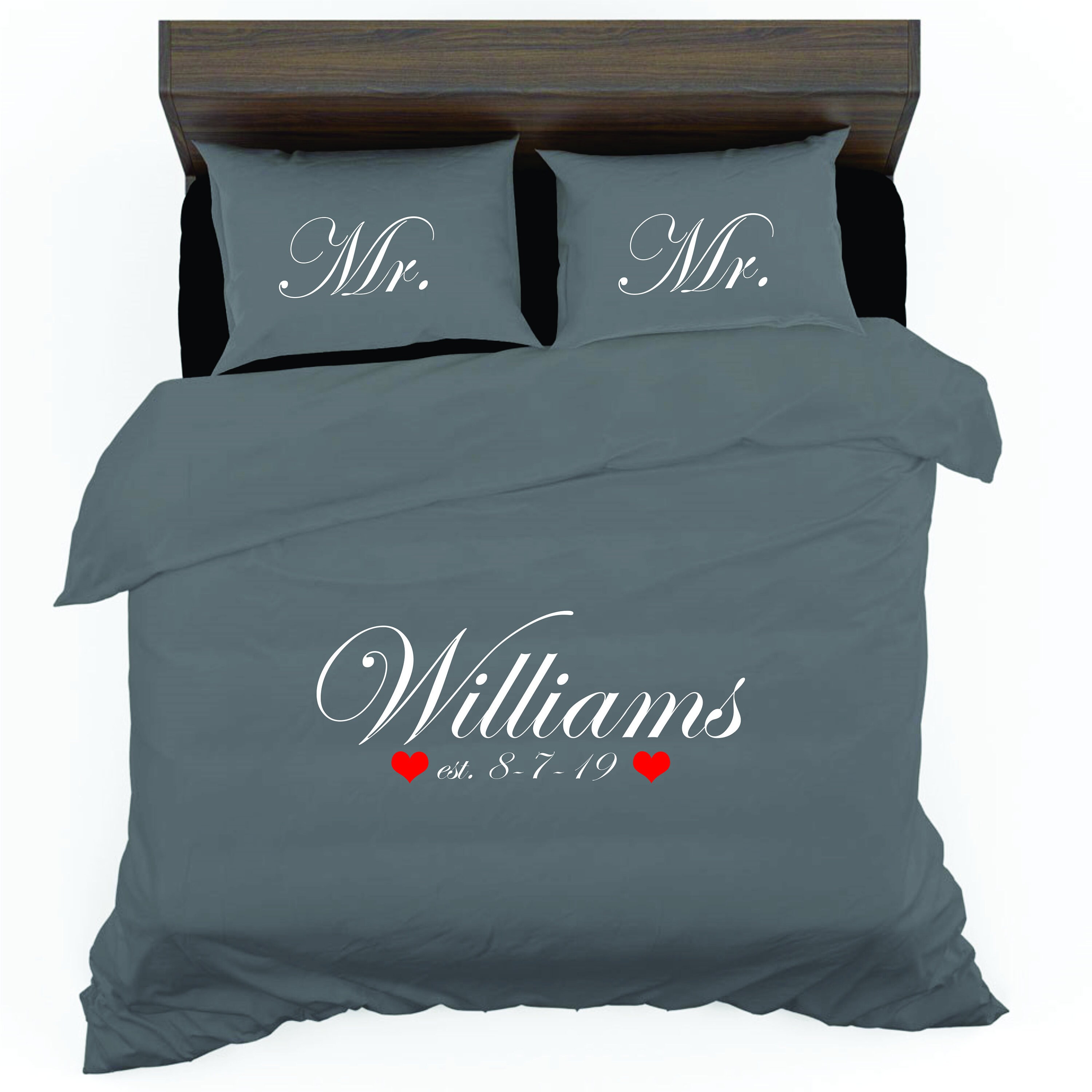 Personalized Bedding - Etsy