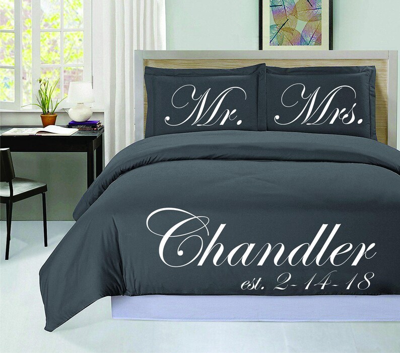 Custom Duvet Cover Personalized Duvet Cover Custom Bedding Etsy