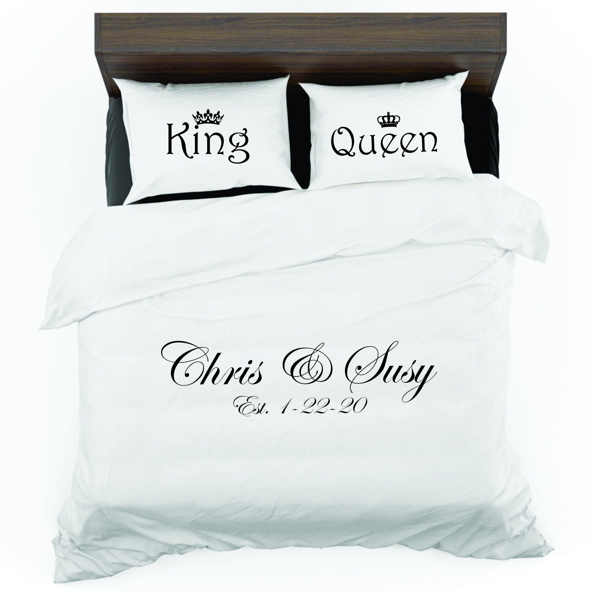 Custom Duvet Cover Personalized Duvet Cover Custom Bedding Etsy