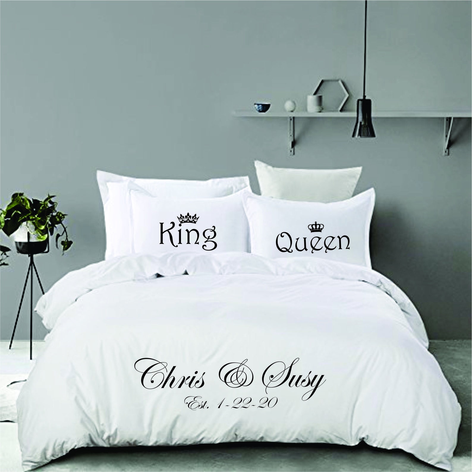 Custom Duvet Cover Personalized Duvet Cover Custom Bedding Etsy