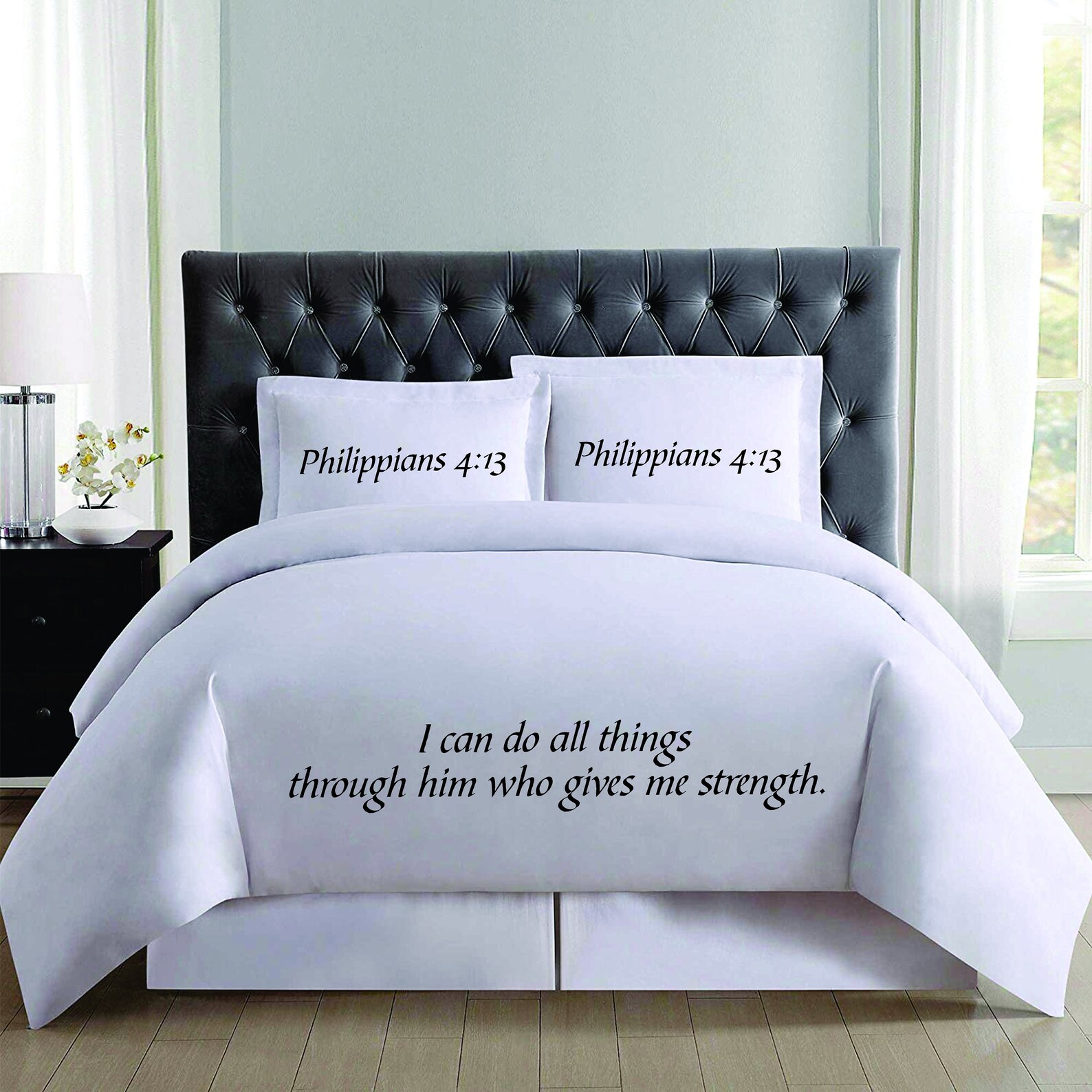 Bible verse Bible quote Home and Living Custom Duvet Etsy