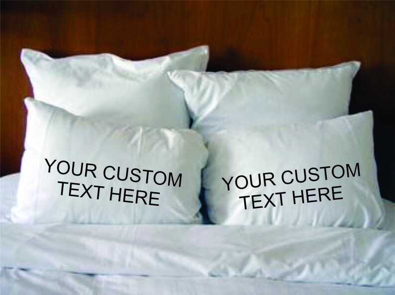 Custom Pillowcases Create Your Own Etsy
