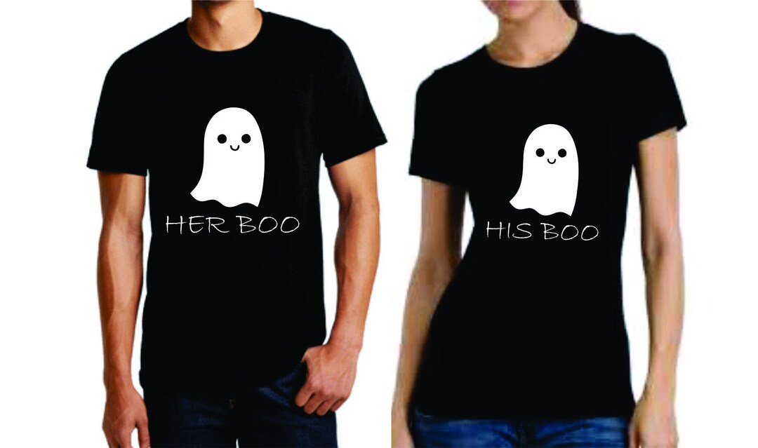His and Hers Halloween Costume, His and Her Shirts, Couples Shirts 82