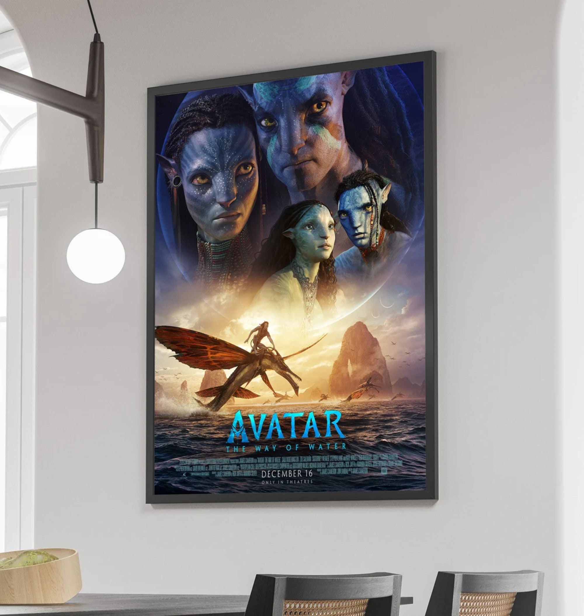 Discover Avatar 2 Poster, Avatar 2022 movie Poster , Avatar 2 December 16 poster