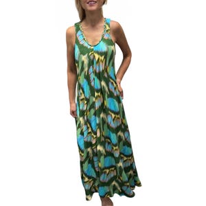 Batik summer dress