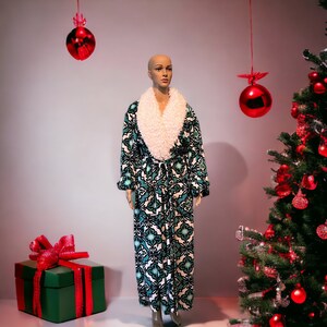 Silky soft cuddle mink robe