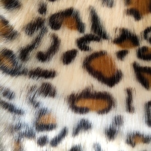 Chita faux fur fabric