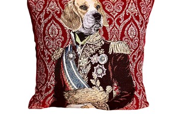 French tapestry pillow