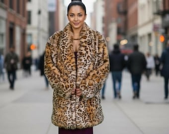 Chita faux fur coat