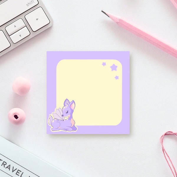 Lavender Fairy Deer Memopad