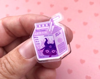 Baphomet Juicebox Pin acrílico