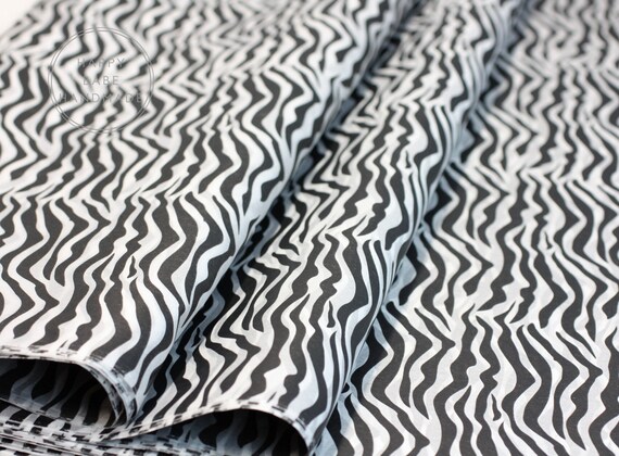 zebra wrapping paper
