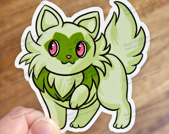 Sprigatito Sticker Pokemon sticker pokemon gift cute sticker cute pokemon sticker sprigatito decal pokemon decal pokemon fanart pokemon