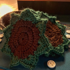 Crochet Succulent Coasters