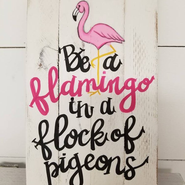 Flamingo Zeichen