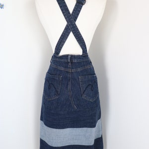 Jean Pinafore Skirt 
