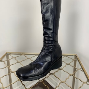 Wedge heel best sale boots canada