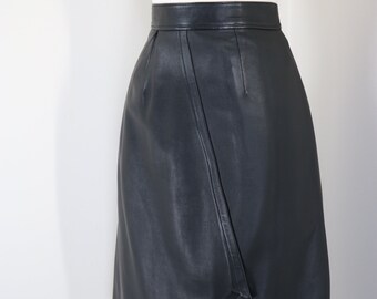 Guy LAROCHE 1990s black suede pointy Metal heeled Moccasins size eu 39 uk 5.5-us7.5