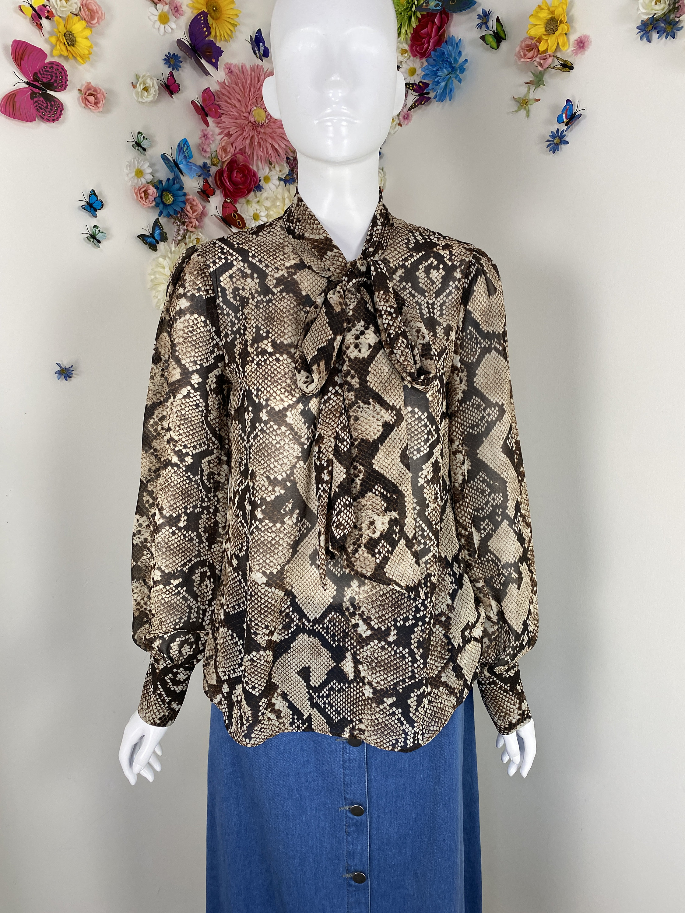 Python Blouse - Etsy Canada