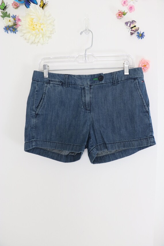M and s denim shorts sales