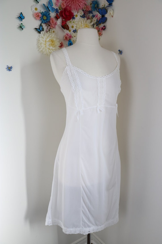 Sheer white deals slip