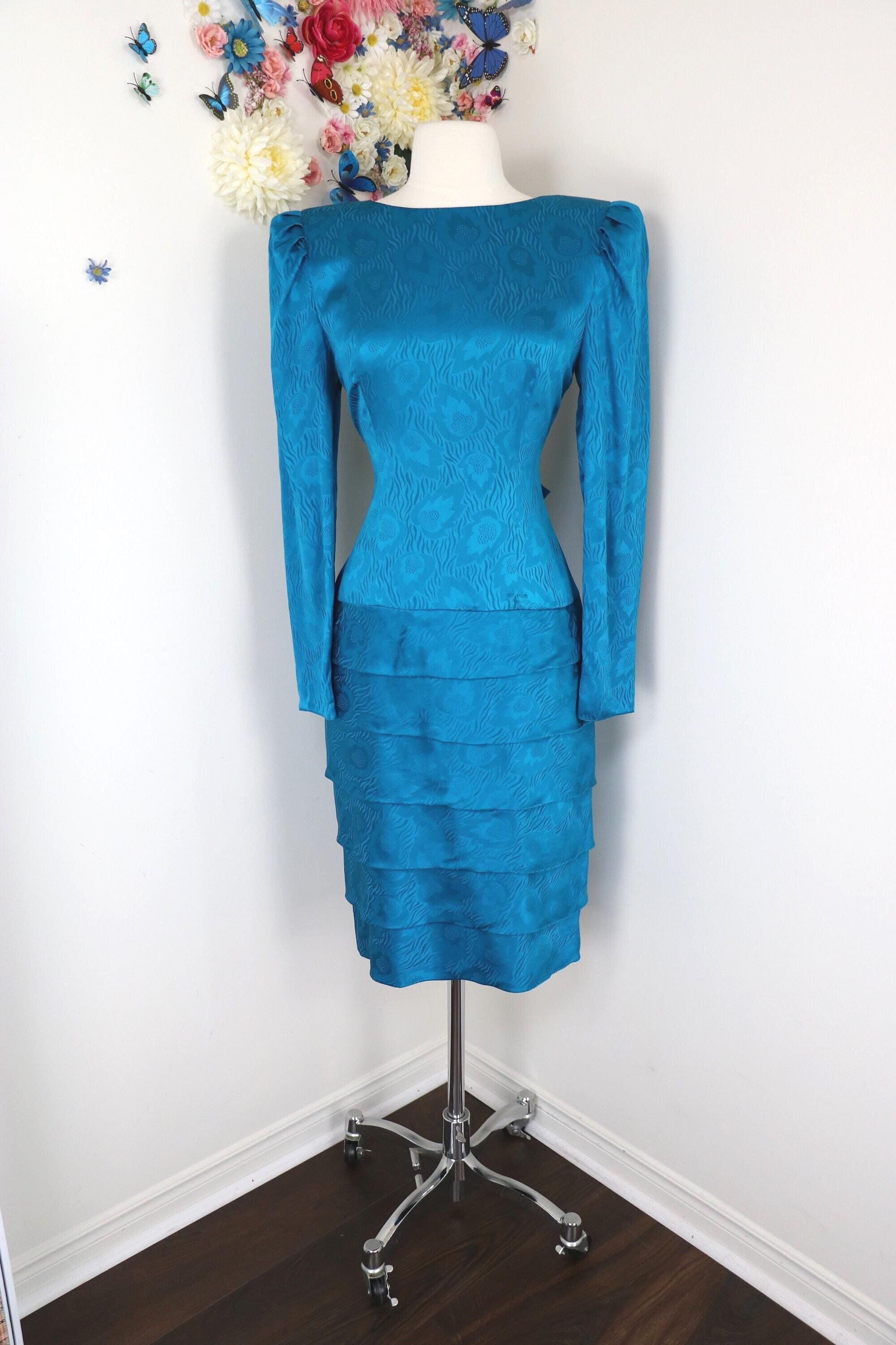 Vintage Simon Chang Dress - Etsy Canada