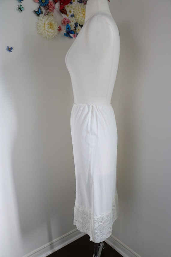 Vintage 60s 70s Ivory Half Slip Lingerie KAYSER Mad… Gem