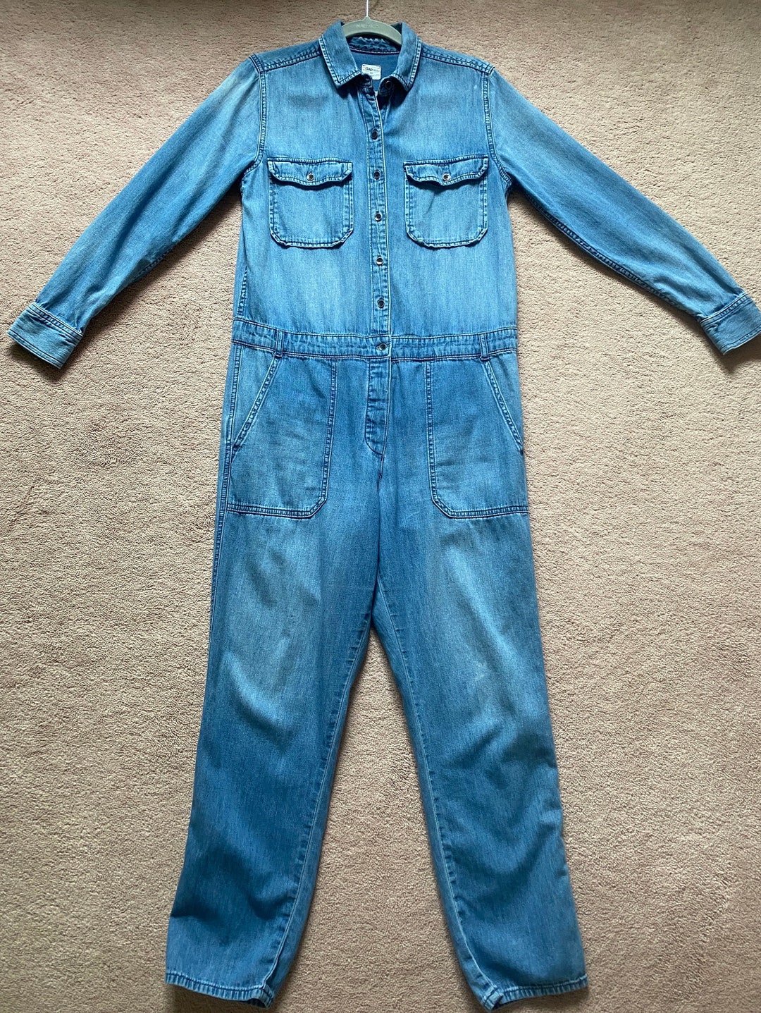 新品☆ワンティースプーン☆chambray Cali Jumpsuit